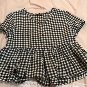 Gingham top